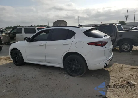 2021 Alfa Romeo Stelvio Ti from USA, damaged, VIN ZASPAKBN6M7D11680